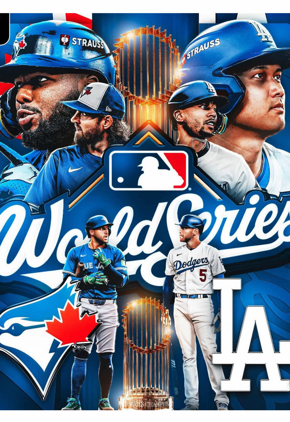 It all comes down to tommorow. #bluejays#dodgers#WorldSeries#game7#edit