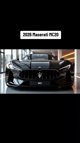 2026 Maserati MC20