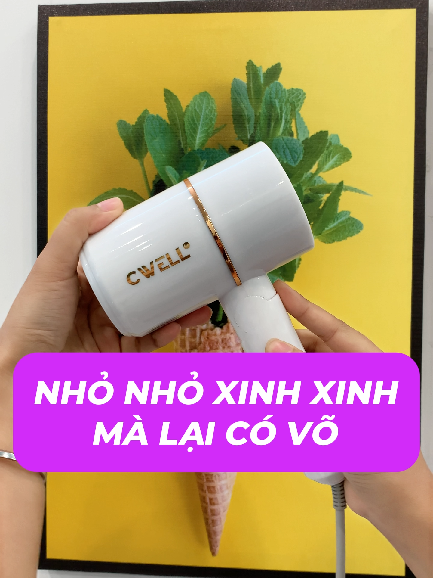 Nhỏ nhỏ xinh xinh mà lại có võ#cwell #maysaytoccwell #maysaytoc