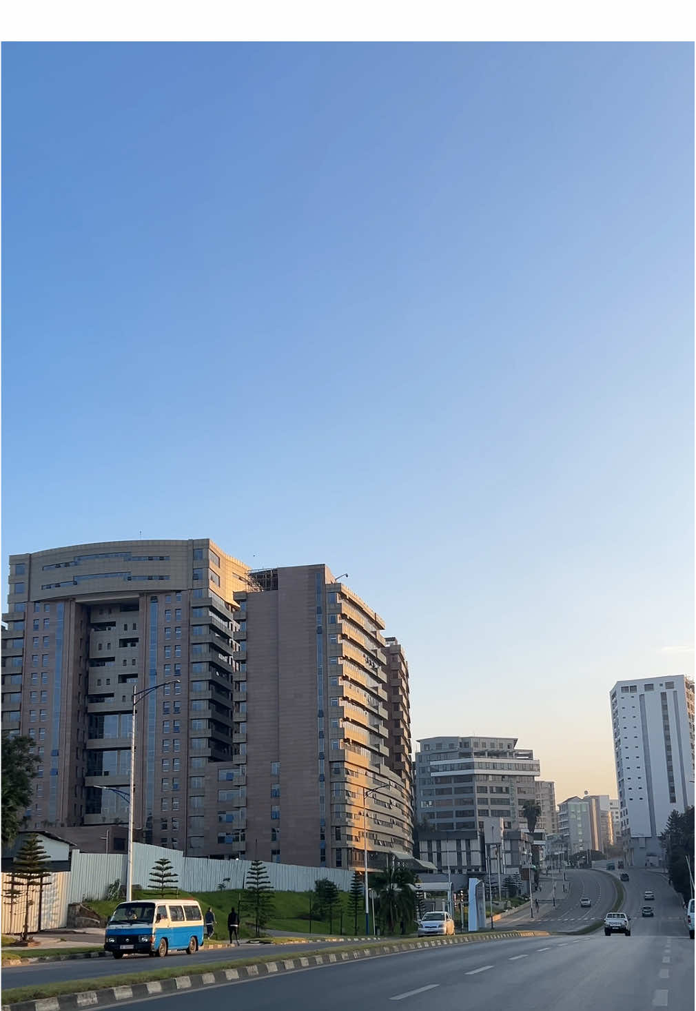 Good morning, Addis Ababa! Stunning sunrise reflection around Wolo Sefer, Addis Ababa