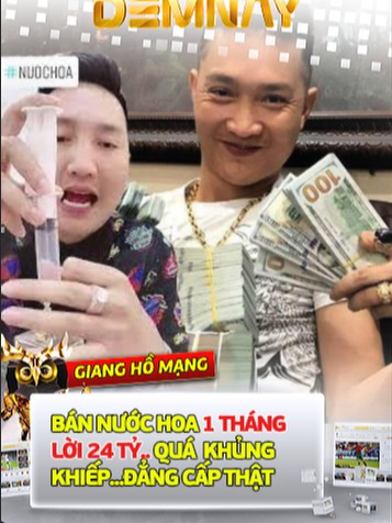 BÁN NƯỚC HOA 1 THÁNG LỜI 24 TỶ.. QUÁ  KHỦNG KHIẾP #demnay #demnaylive #HUANhoahong #KHUTUTRI