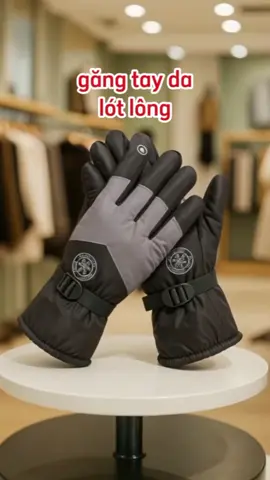 găng tay da lót lông không thấm nước #gangtaylotlong #phukienxemay #gangtaymuadong #gangtay #xuhuong 