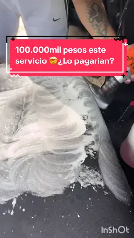 100mil pesos es lo que cobre este servicio a domicilio 🤯 Lavado premium & Limpieza de tapizados ¿Lo pagarían?  Comenta y da me gusta si te gusta el contenido sobre detailing #detailing #argentina #fyp #lavadodeautos #detalladoautomotriz 