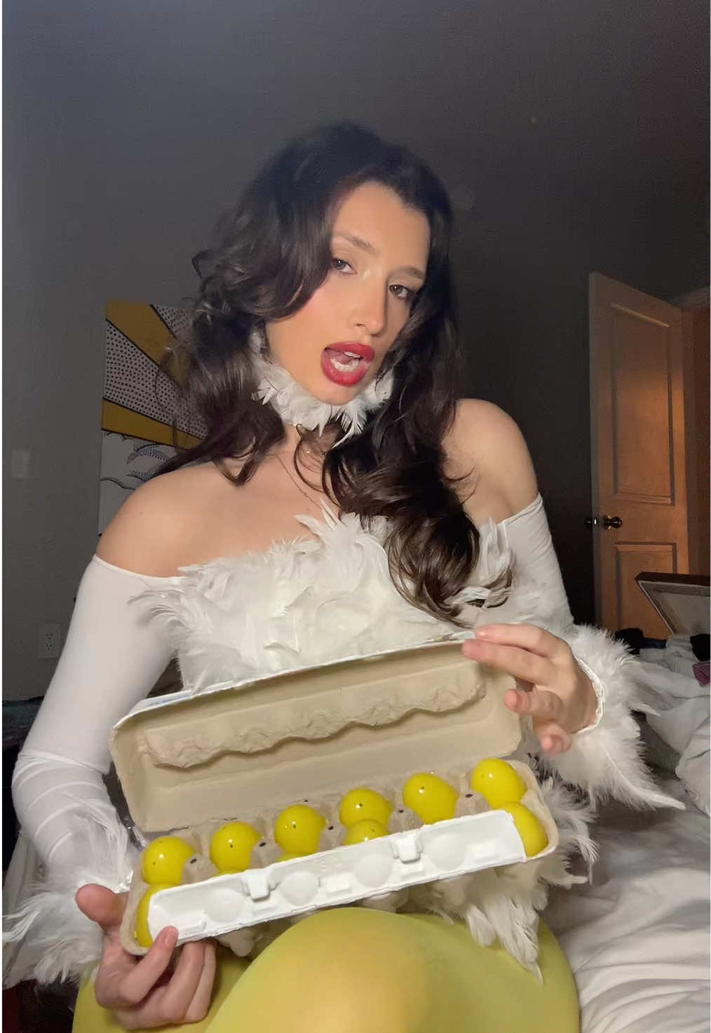 Is that a chicken? 🐓 #halloween #fy 