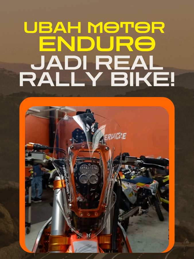 Ingin motor enduro Anda siap untuk rally jarak jauh? Makadamgear Rally Kit solusinya. Tower navigasi ini dirancang untuk pemasangan kokoh langsung ke triple clamp, meningkatkan keamanan dan fungsionalitas. ✅Pilihan Material: Tersedia bracket dari Besi (Hitam) dan Aluminium (Silver), sesuaikan dengan kebutuhan bobot dan budget Anda. ✅Siap Navigasi: Dilengkapi konfigurasi lubang AMPS untuk pemasangan GPS, smartphone holder, atau rally roadbook dengan mudah. ✅Pencahayaan Optimal: Termasuk dua lampu utama, dan bisa dipilih windshield mini atau tinggi. Upgrade motor Anda untuk petualangan rally sesungguhnya! Untuk pemesanan dan pertanyaan bisa hubungi kami melalui Whatsapp. atau order lewat marketplace. 👍 👋 Follow @karyaindahmotor 👋 Follow @karyaindahmotor 👋 Follow @karyaindahmotor 𝐊𝐀𝐑𝐘𝐀 𝐈𝐍𝐃𝐀𝐇 𝐌𝐎𝐓𝐎𝐑 KTM & HUSQVARNA Specialist Tlp (𝟎𝟐𝟏) 𝟒𝟐𝟎𝟐𝟒𝟒𝟕 WA 𝟎𝟖𝟏𝟐 𝟏𝟎𝟕𝟎 𝟗𝟕𝟕𝟕 (Fast Respon) Website : www.rudypoa.com #rallykit #ktmadventureindonesia #ktmindonesia #irideindonesia #husqvarnaindonesia 