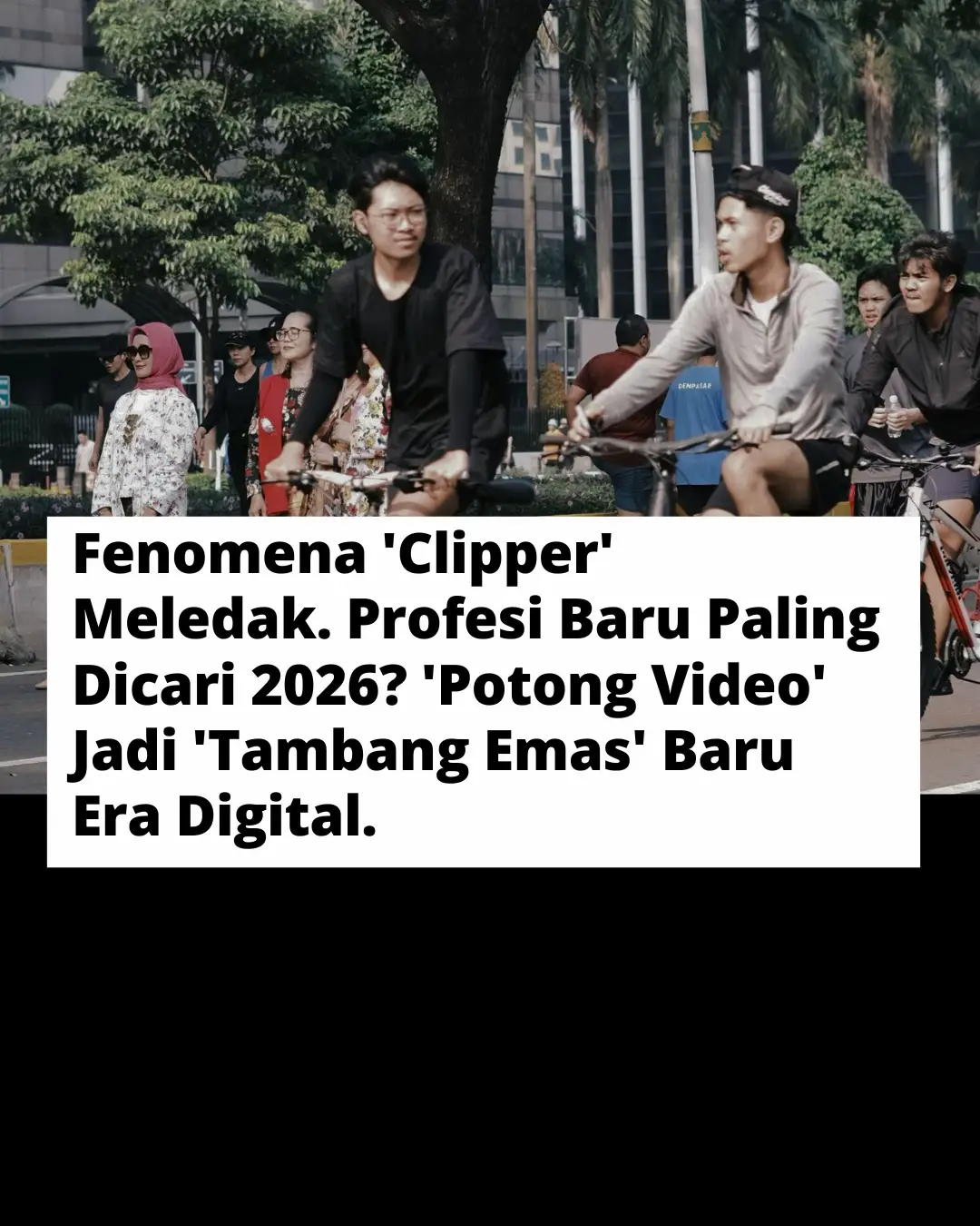 JAKARTA – Lanskap digital Indonesia tengah menyaksikan sebuah fenomena baru yang berkembang cepat: lahirnya profesi 'Clipper'. Secara sederhana, 'Clipper' adalah individu yang mendedikasikan waktu mereka untuk menonton konten berdurasi panjang seperti podcast, wawancara, atau live streaming lalu memotong dan mengemas ulang bagian-porsi paling menarik menjadi video pendek untuk platform vertikal seperti TikTok, Reels, atau Shorts. Aktivitas ini, yang awalnya sering dianggap sekadar 