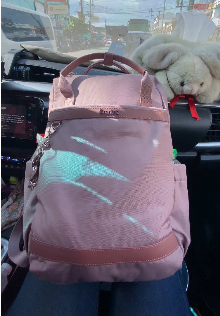 grabe ang mura na lang ngayon samantalang 1k ko to nabiliiii  #chantria #bag #backpack #bagforwomen #workbag 