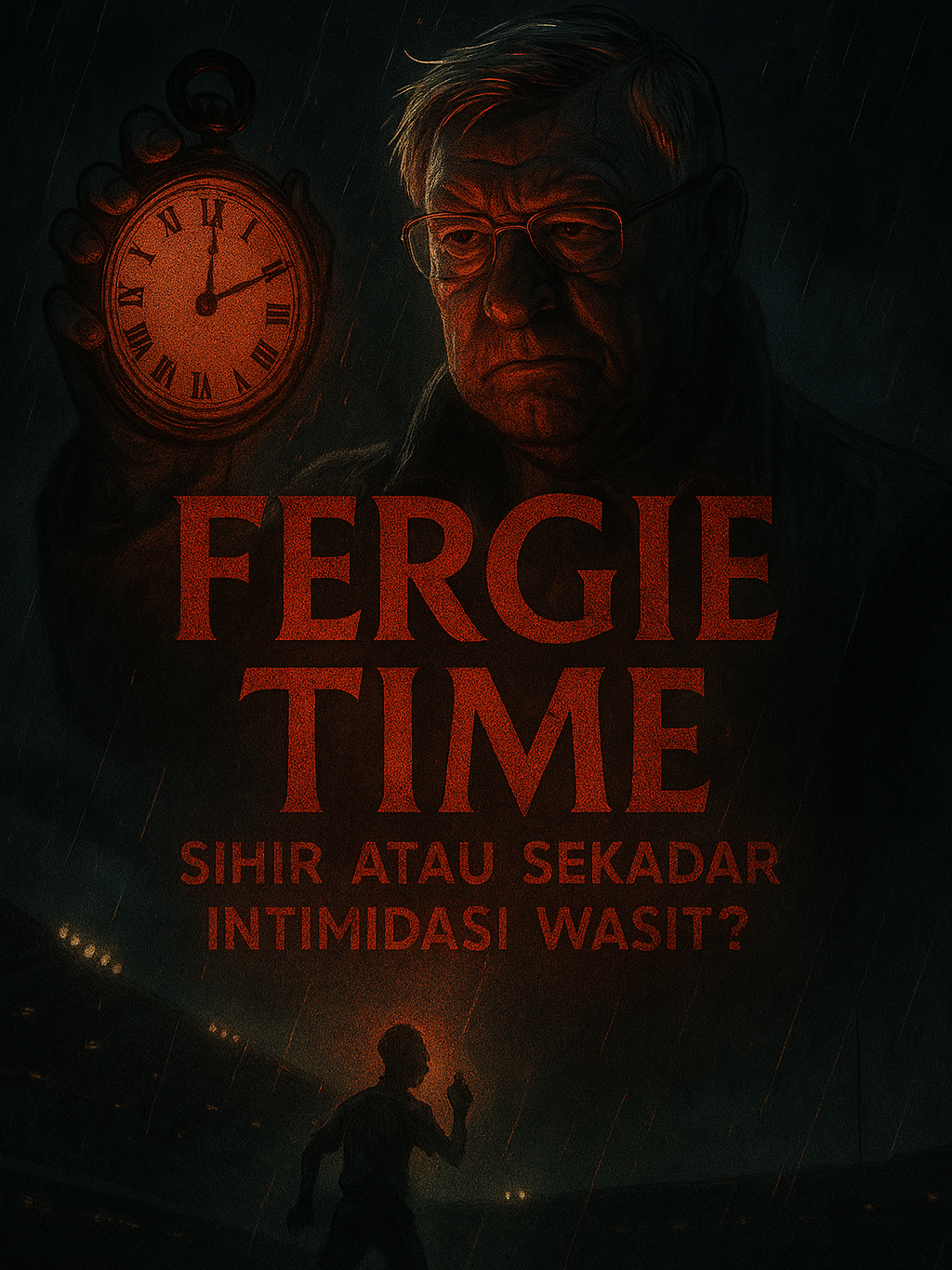 Fergie Time: Sihir atau Sekadar Intimidasi Wasit? yuk kita beradu pendapat dikolom komentar. oh iya selanjutnya, topik apa lagi ya yang seru buat di bahas.. #alexferguson #manchesterunited #emyu #ligainggris #epl