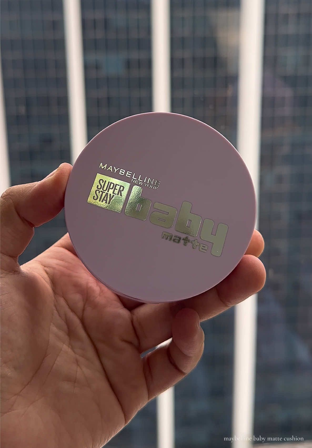 Finally got a Superstay Babymatte cushion @Maybelline Malaysia but never dry 🤏😚 #babycushion #maybellinecushion #kusyenpurple #maybellinemalaysia #maybellinebabymattecushion 