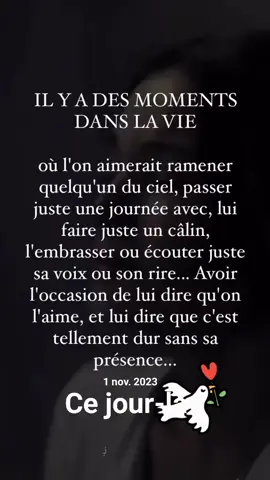 #cejour-là #fetedelatoussaint #🙏🕊🤍 
