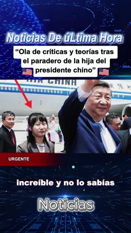 “Tensión diplomática entre China y EE.UU. por la residencia de la hija de Xi Jinping”#noticiasen1minuto #ultimahora🚨 #xijingping #inmigranteslatinos #eeuu