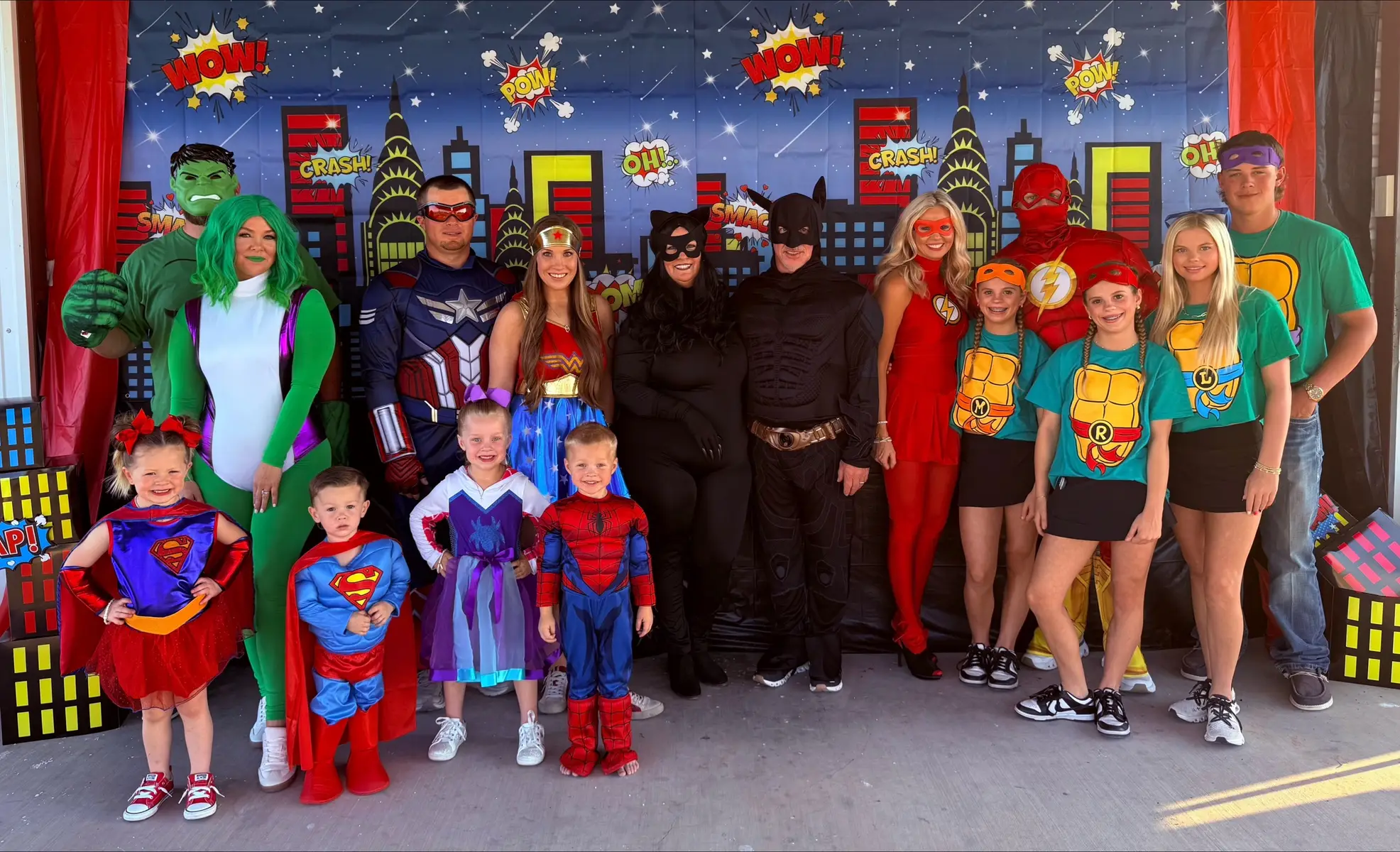 #halloween #superhero #family #costume 