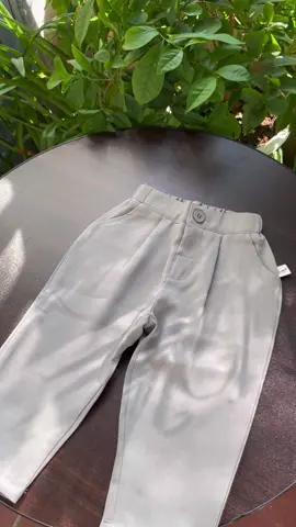 Quần âu baggy cho bé trai #quanbetrai #quanauchobetrai  #thoitrangtreem 