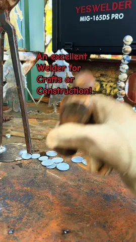 YESWELDER MIG-165DS PRO 4in1 DC Welding Machine 120v240v (110v 220v) 165 Amp MIG ARC FLUX LIFT TIG 10’ Leads. 3 MIG tips. It can take 2LB and 10LB spools of wire.  #welder #migwelder #tigwelder #autobody #autobodyrepair @smiles_by_amy 