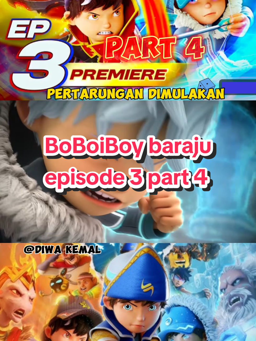 Membalas @diwakemal2boboiboy galaxy baraju episode 3 part 4 pertarungan dimulai antara blaze dan ice #boboiboygalaxybaraju #boboiboy #boboiboygalaxy #fyp #monsta 