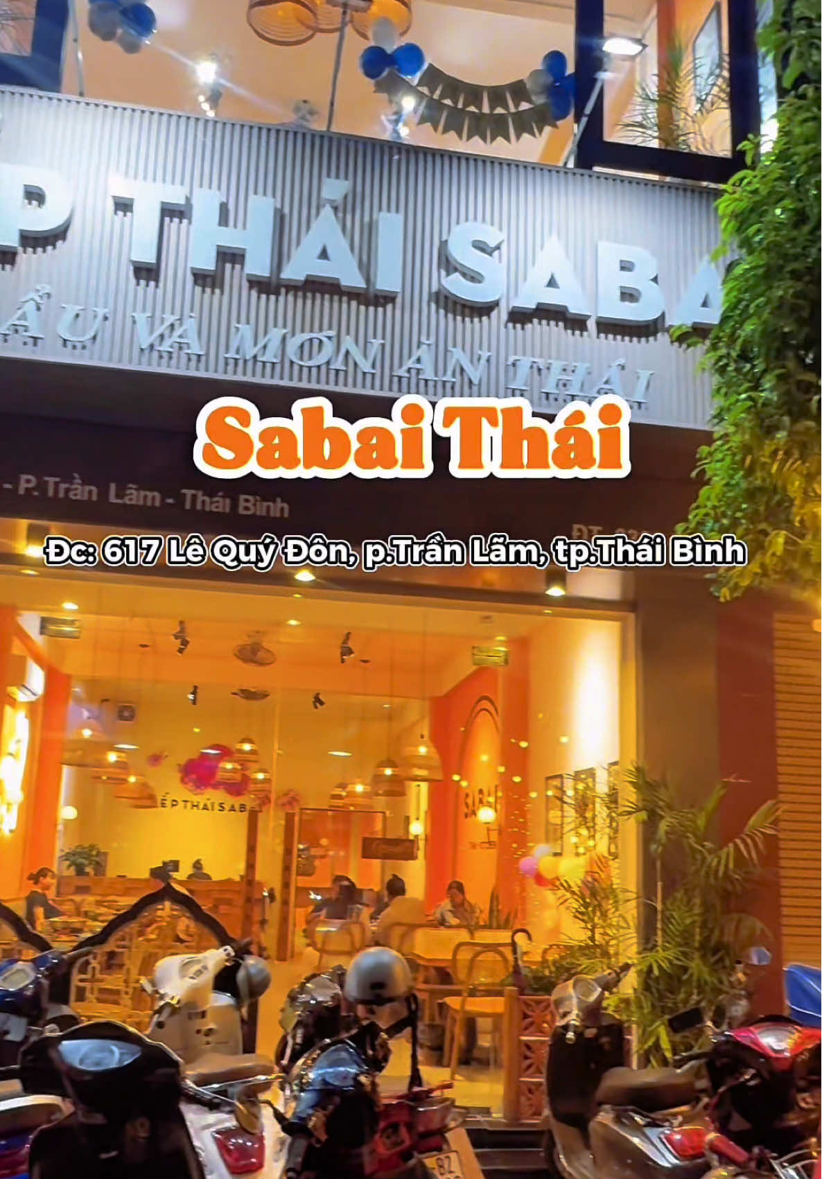 Sawadeee 😍 #thaibinhriviu #BepThaiSabai #foryoupage #monanthailan #thaibinhfood 