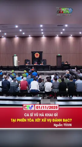 CA SĨ VŨ HÀ KHAI GÌ TẠI PHIÊN TÒA XÉT XỬ VỤ ĐÁNH BẠC? #dthcamau #truyenhinhcamau #mcv #news #tiktoknews #socialnews #xuhuong