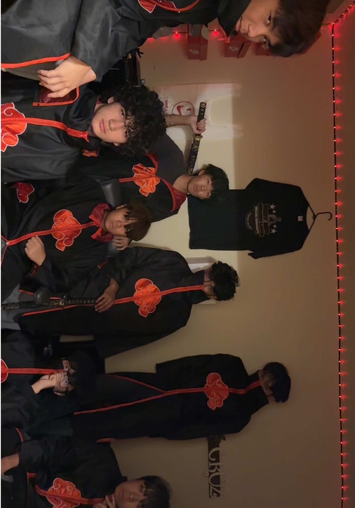 akatsuki has assembled.. #akatsuki #naruto #anime #halloween #costume 
