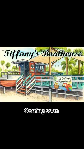 Tiffany's Boathouse coming soon!!!!! ❤️ ❤️ ❤️ #newadventures 