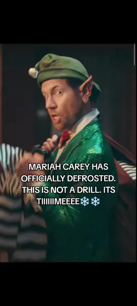 ITSS TIIIMEEE❄️❄️ MARIAH CAREY HAS DEFROSTED YOU GUYS WAKE UP❄️☃️🎄🎄 #christmas #mariahcarey #defrosting #itstime #november1st 