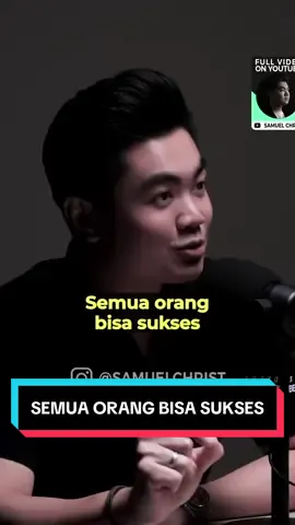 SEMUA ORANG PASTI BISA SUKSES! #miliardermudaindonesia #semuabisaditiktok #serunyabelajar 