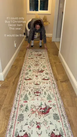 If I could only buy 1 Christmas decor item this year, it would be the Christmas Deer Runner. #tiktokshopblackfriday #tiktokshopcybermonday #christmasdecor #homedecor #christmasdecorations 