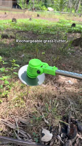 Mas napabili na ang pag tabas ko ng mga damo dahil dito! #grasscutter #rechargeablegrasscutter 
