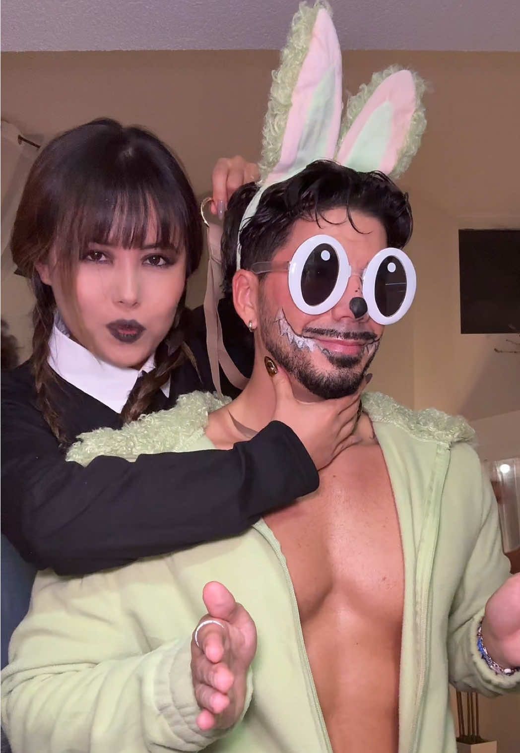 Wednesday got a LA BEW BEW #halloween 