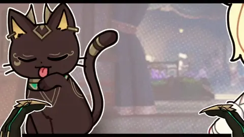 Lumine neko#HonkaiStarRail #nefer #lumine [@加班鱼]