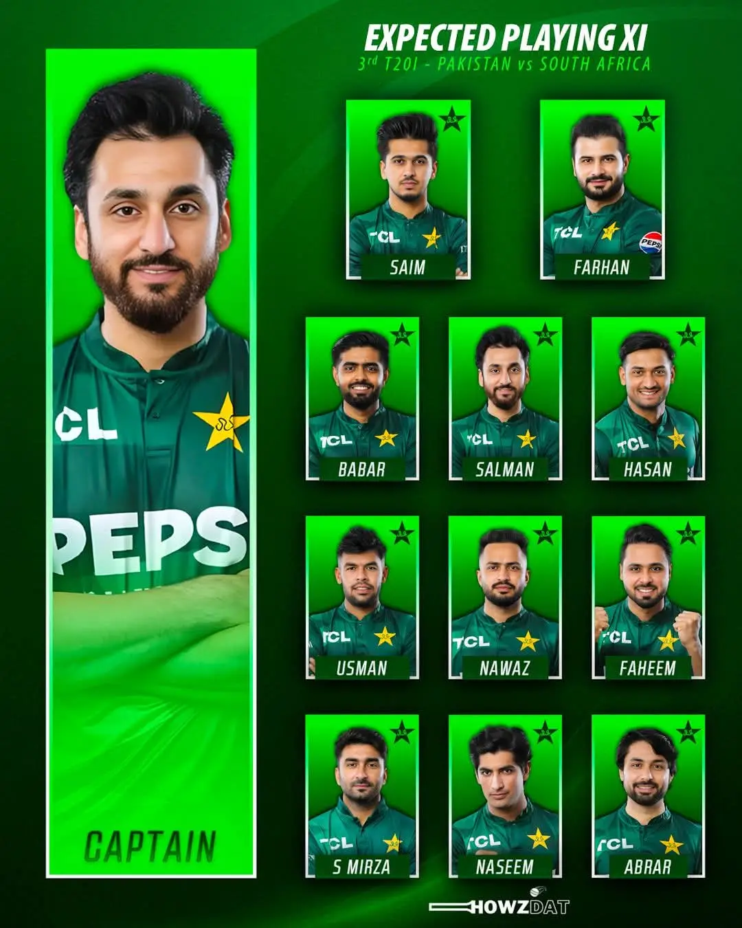 Should Pakistan go with the SAME XI for the decider? 🤔 #unfrezzmyaccount 