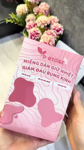 Đến ngày không còn ám ảnh nữa 💆‍♀️ Miếng dán giữ nhiệt giảm đau bụng kinh – ấm bụng, dễ chịu cả ngày! #miengdangiunhiet  #giamdaucongkinh  #muataitiktok  #fyp  #mecua2embe✅  @Hồng Hớn Hở ✅  @Mẹ của 2 em bé✅ 