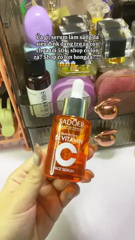 Rcm cho mấy bà 1 chiếc serum làm sáng da nhanh mà zá cực HSSV luon nha #serum #vitaminc #sadoer #xuhuong #skincare 