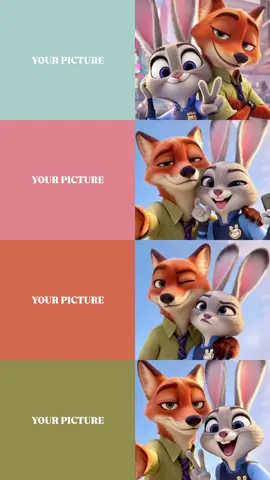 pose trend versi tanpa lirik🤩#CapCut #4u #couple #zootopia 