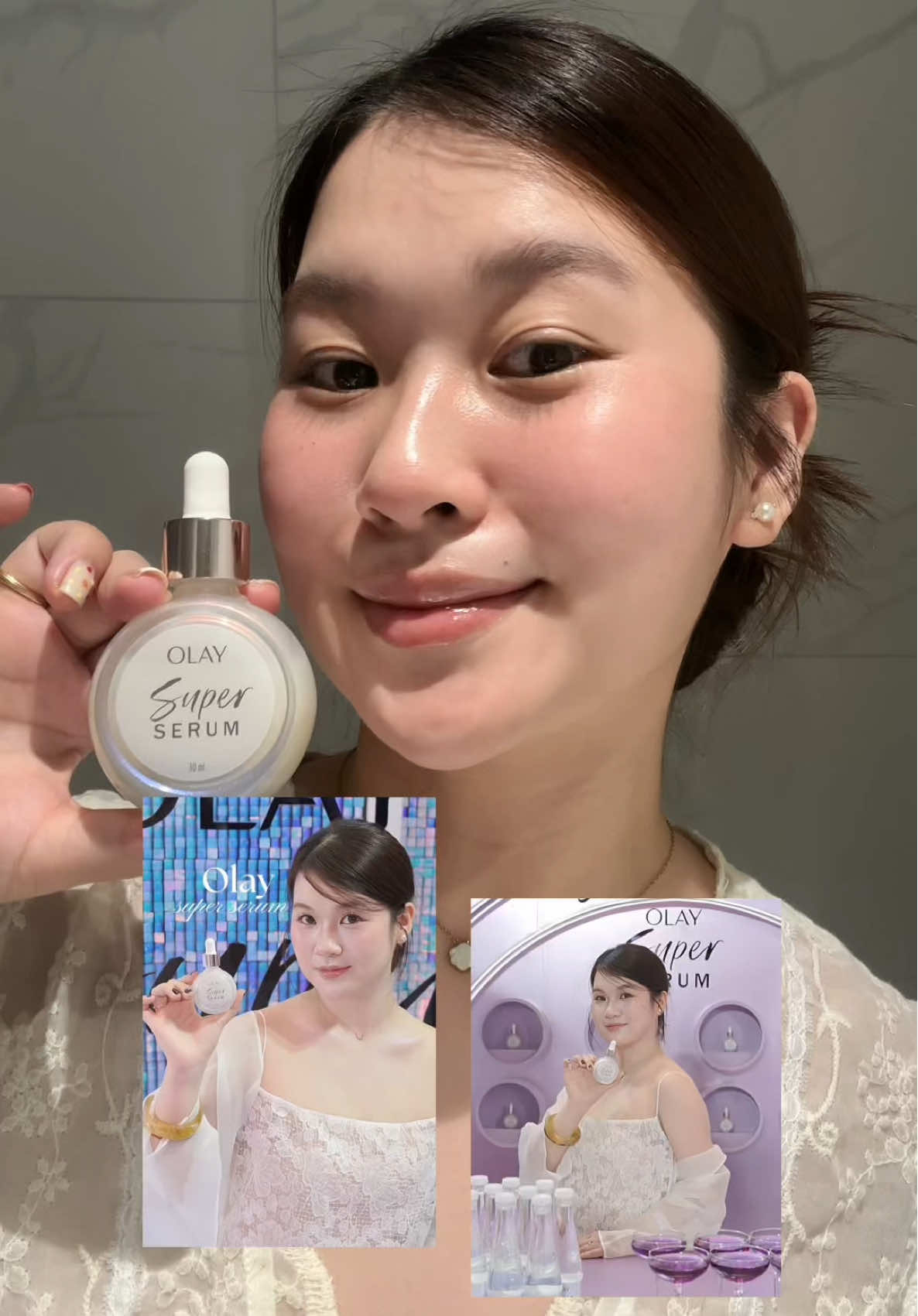 ✨🫧 Dưỡng da sáng khoẻ với em Super serum này da super glow luônnnnn!!! #OLAYSuperSerum #OLAYPartner #3BrothersMedia #nguyetbusine 