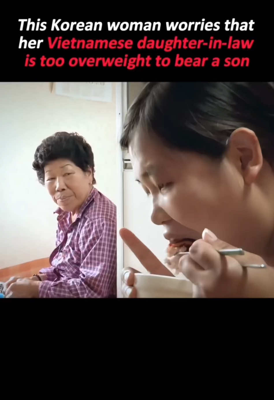 Vietnamese daughter-in-law is too overweight  #documentary #adayinmylife #famliy #famliy 