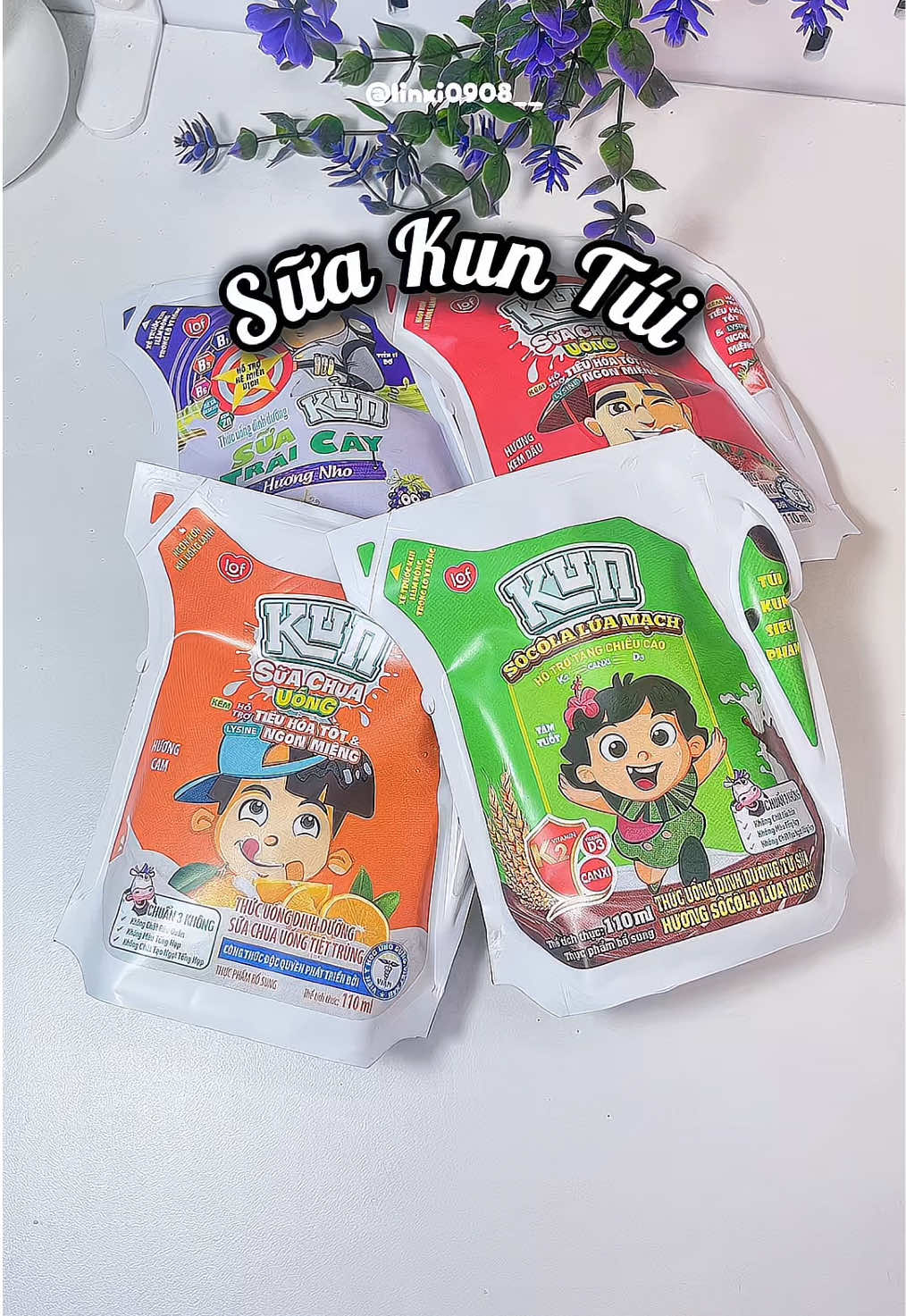 Sữa Kun túi #linxi0908__ #kun #suakun #suakuntui #suakunchobe 
