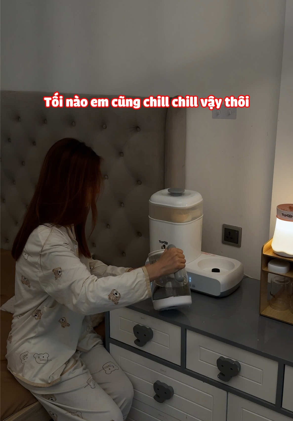 Ở nhà chăm con cứ nhàn nhã thế này thôi. Em m1-08 lo từ A-Z luôn 😍🥰 #topgiakids #maytiettrungsaykho #m108 #xuhuong #mevabe 