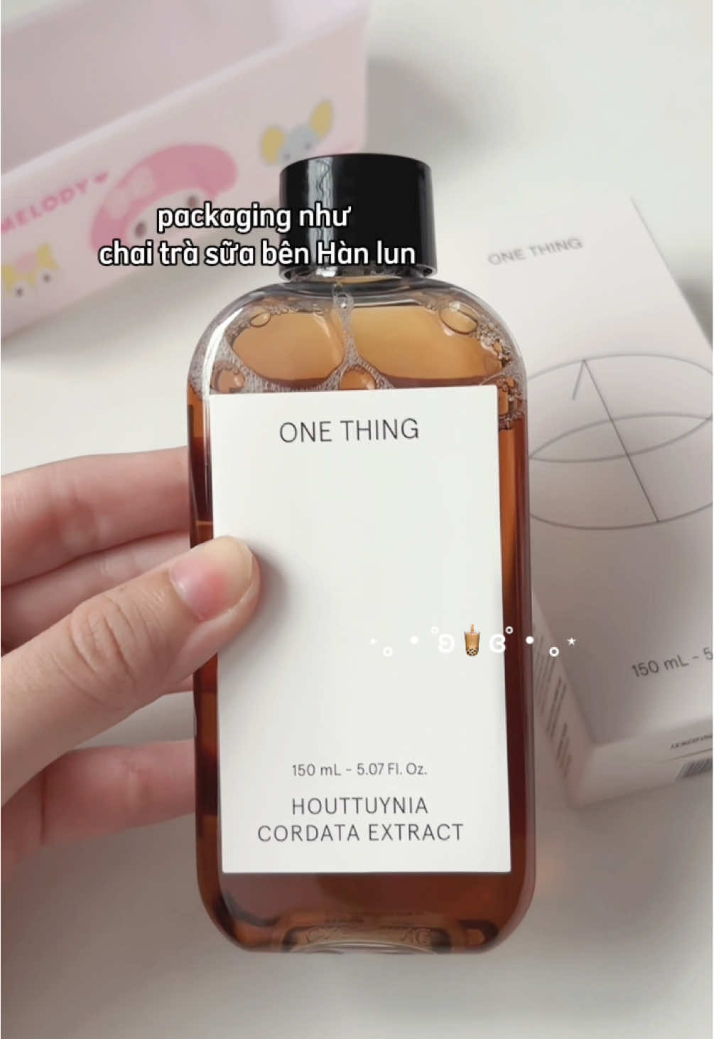 Toner có packaging lạ nhứt từng thấy 🌱 nhma xinhhhh  #onething #onethingvn #toner #tonerdiepca #viral 