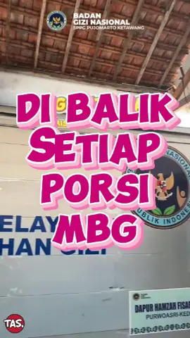 Di balik setiap porsi MBG dapur SPPG Ketawang, ada kerja nyata tanpa lelah dari para petugas dapur yang memastikan anak-anak sekolah makan bergizi bersih dan aman setiap hari Mereka adalah pahlawan gizi di balik layar Kerja Nyata  @rizky.irmansyah @partaigerindra #LanjutkanMBG