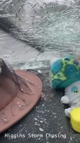 A massive supercell with hailstones up to 9cm in size has smashed into towns south of Toowoomba with the storms now moving fast and affecting huge areas of SEQ.