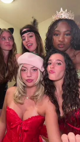 All the ladies Halloween costumes #fyp #halloween #costume #strawberryshortcake #halloweencostume 