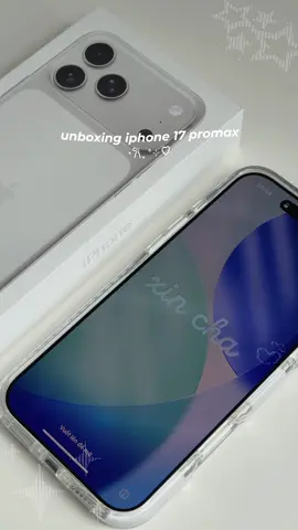 unboxing cháu iu ✨✨✨ #trending #iphone17promax #weekase 