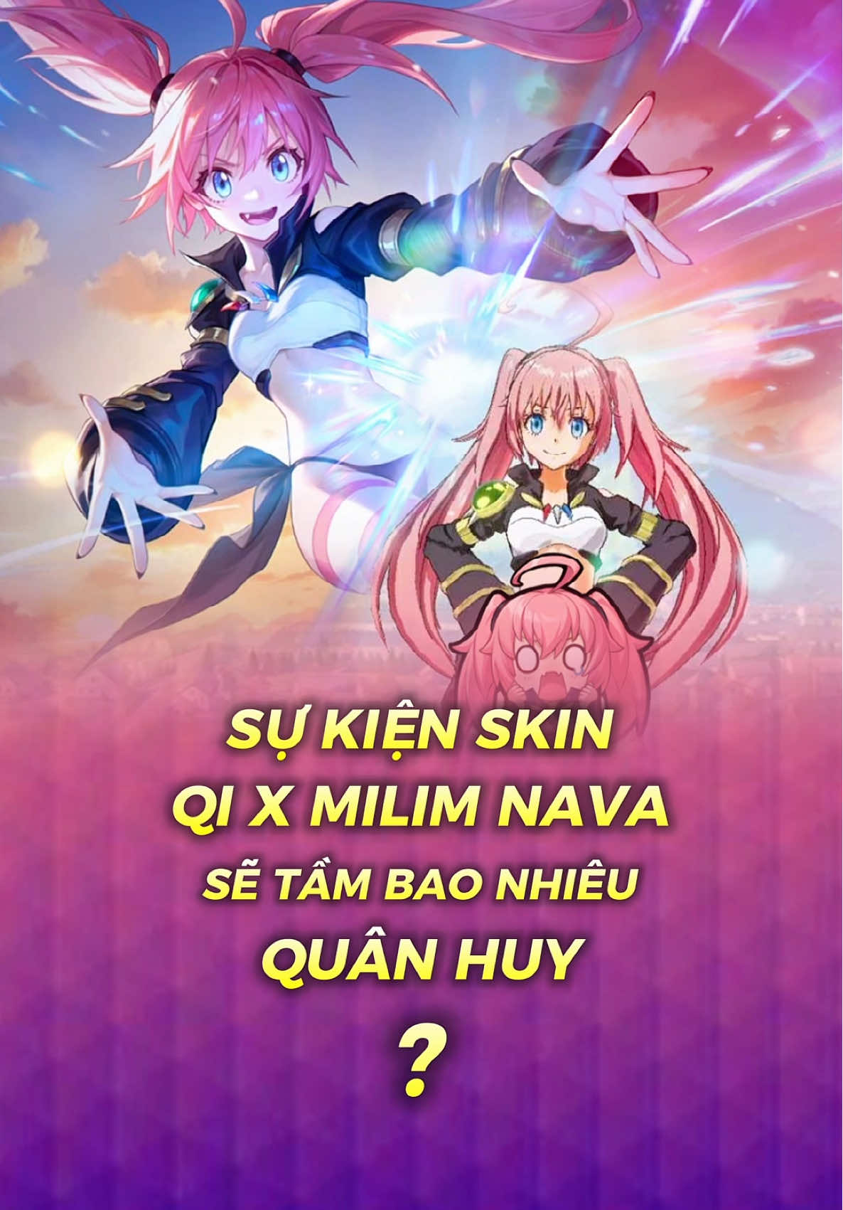 Sự Kiện Skin Qi X Milim Nava hết bao nhiêu quân huy ? 💗 #lienquan #lienquanmobile #Archangel2909 #lienquanmobile_garena #QiXMilimNava #QiMilimNava_NOV #LúcĐóTôiĐãChuyểnSinhThànhSlime 