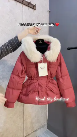 Phao lông vũ sịn đét #moingaymotoutfit #thoitrangnu #xuhuongtiktok 