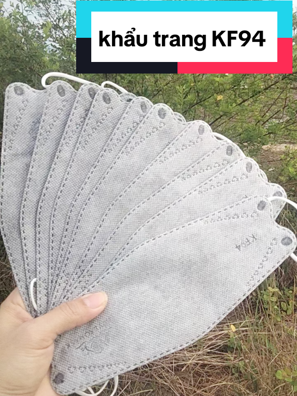 khẩu trang KF94 4 lớp vừa chống nắng vừa kháng khuẩn #khautrangkf94 #khautrangchongnang #Oanhme2con 