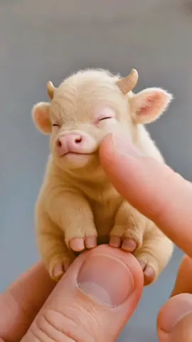 น้องบุญมี ควายแคระ น่ารักที่สุด #ควายงาม 