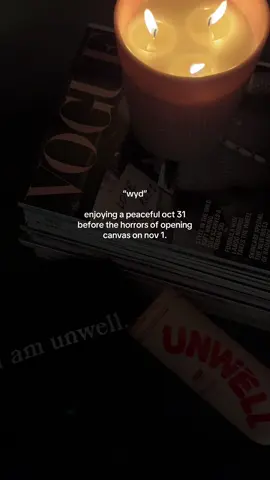 october in college is not real. #unwelluniversity @unwell 