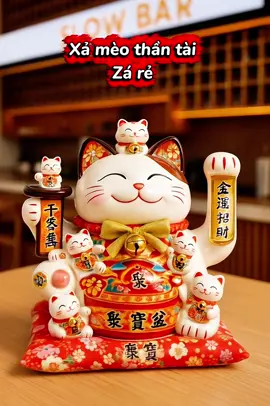 Xả mèo thần tài vẫy tay thu hút thần tài #TikTokAwardsVN #xuhuongtiktok #xuhuong #meo