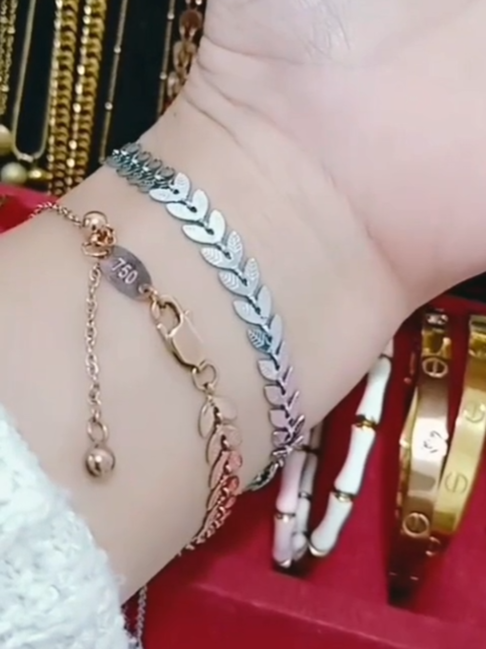 #gelangtitanium #gelangserut #kalungtitanium . Bahan Full Titanium.