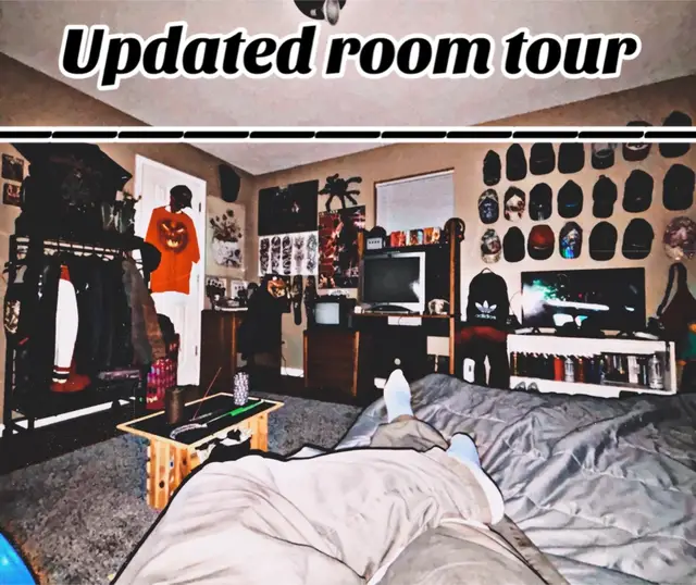 Switched things around a bit #RoomTour #early2000s #fyp #y2k #retro 